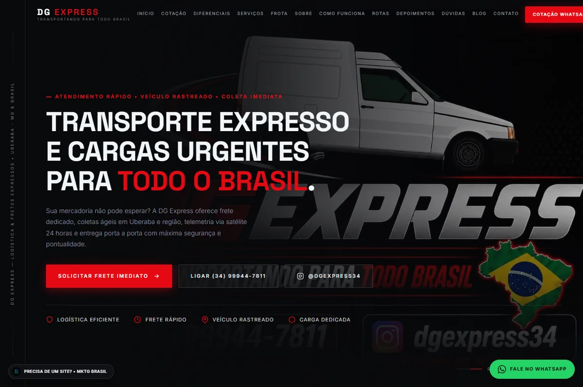 Site DG Transporte